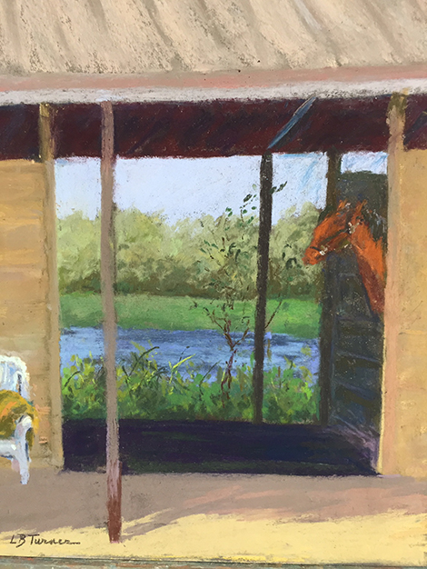 Stall with a View by Lorrie Turner